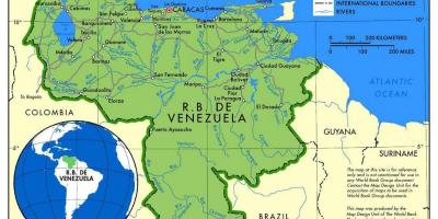 Mapa mapu de venecueli